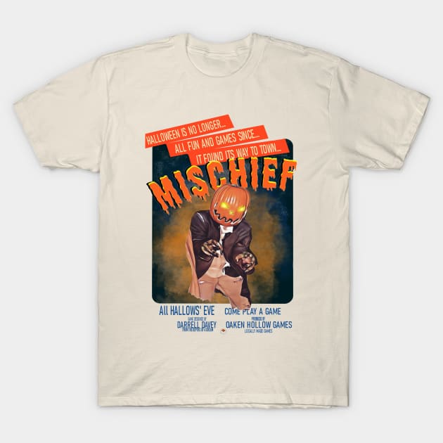 Mischief (clear) T-Shirt by The World of All Hallows' Eve